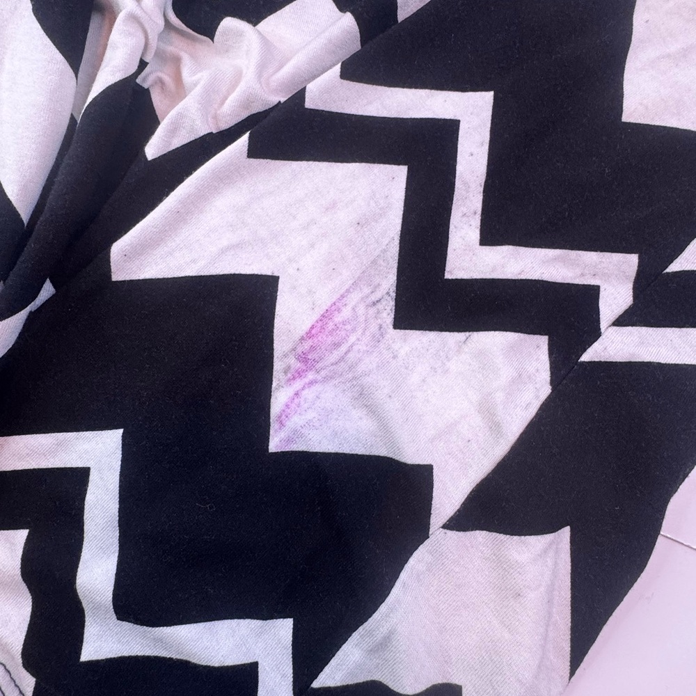 Rue21 | Black & White Chevron Maxi Skirt | Size XL - Picture 7 of 9